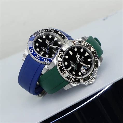 rolex rubber strap adjustment